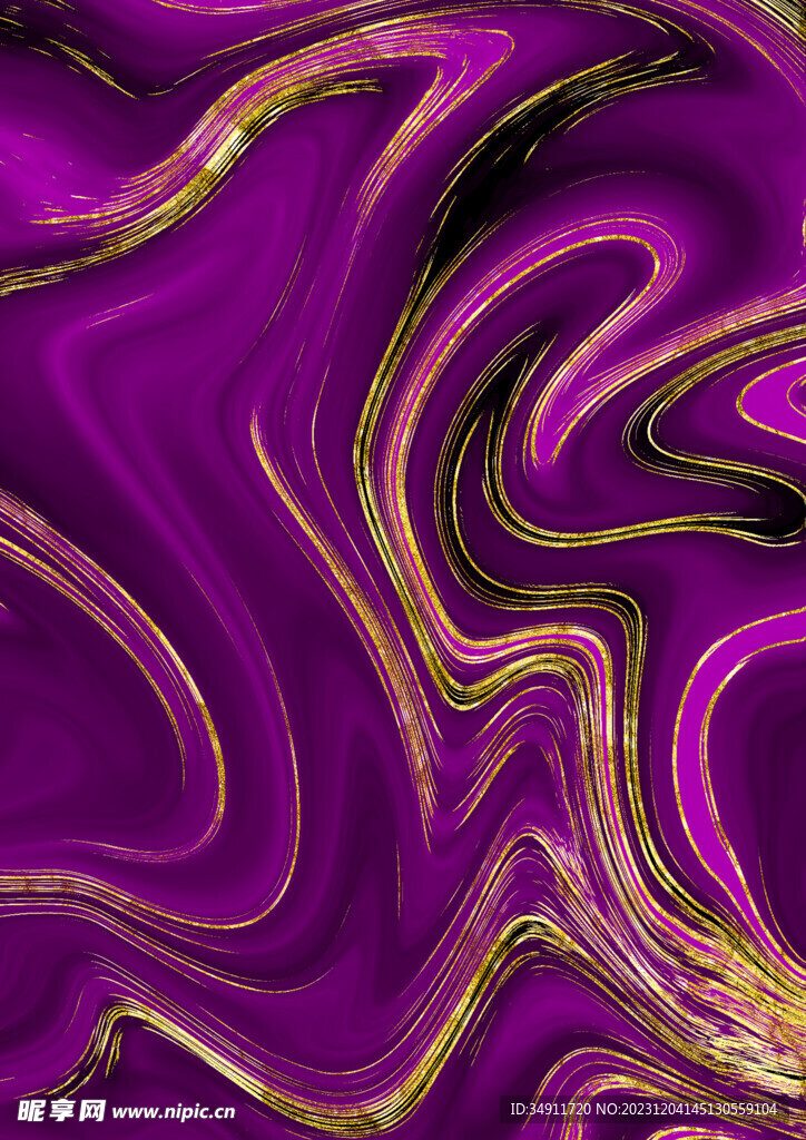 紫色金纹