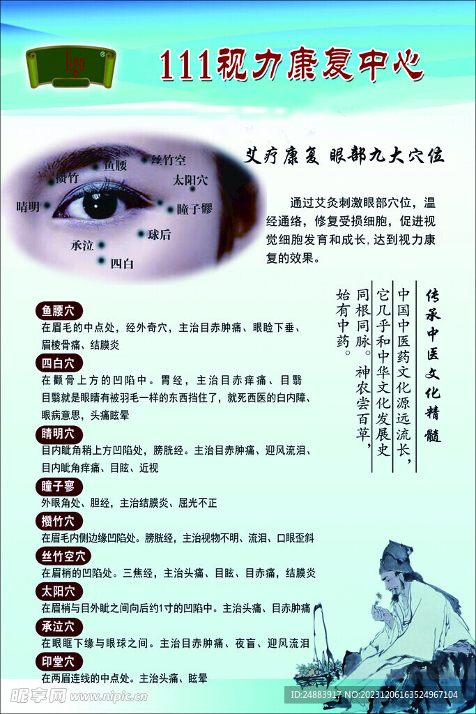 眼部彩頁