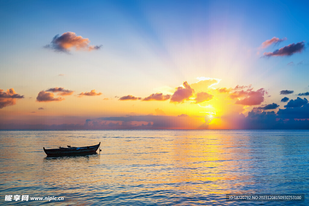 海邊小船