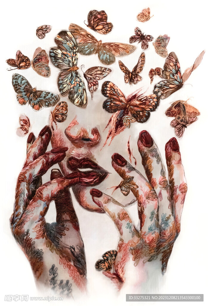 蝴蝶臉