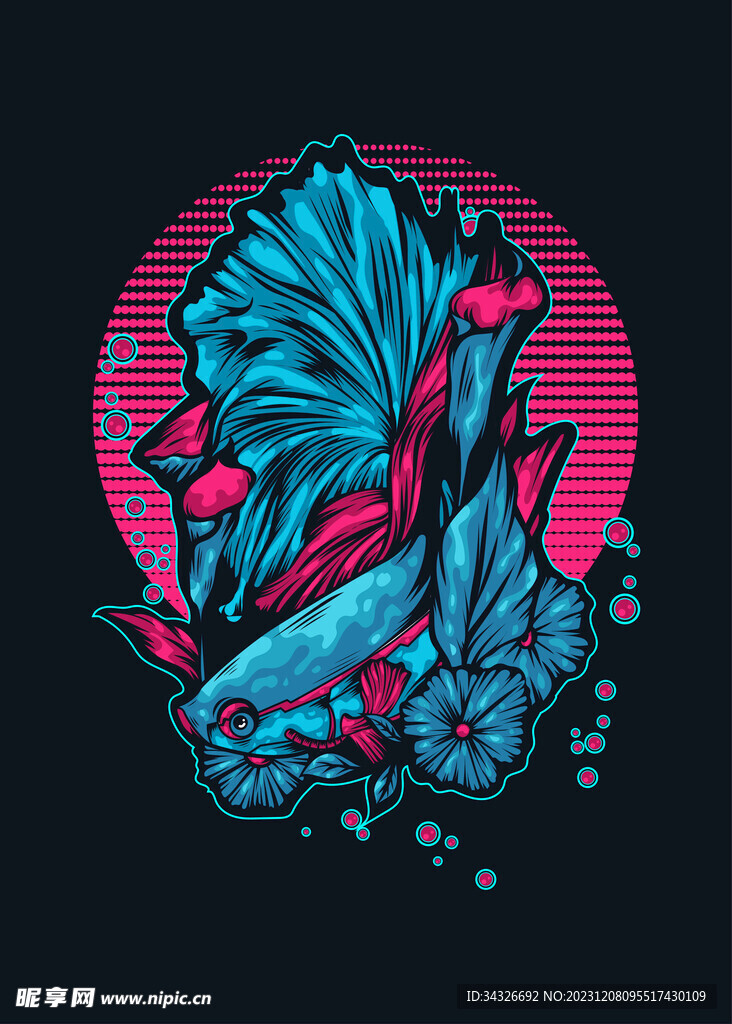 插畫魚