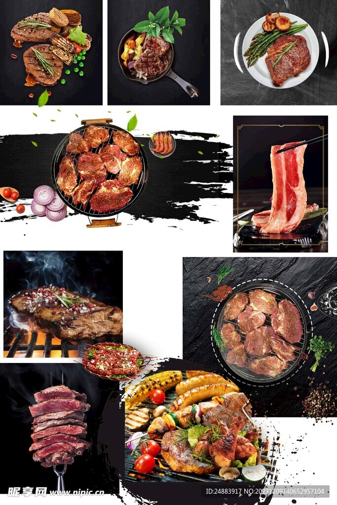 烤肉圖片