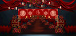 红色中式古典婚礼复古国潮婚礼
