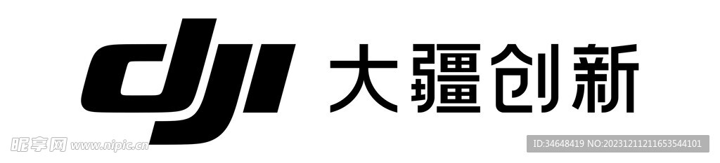 大疆矢量图logo