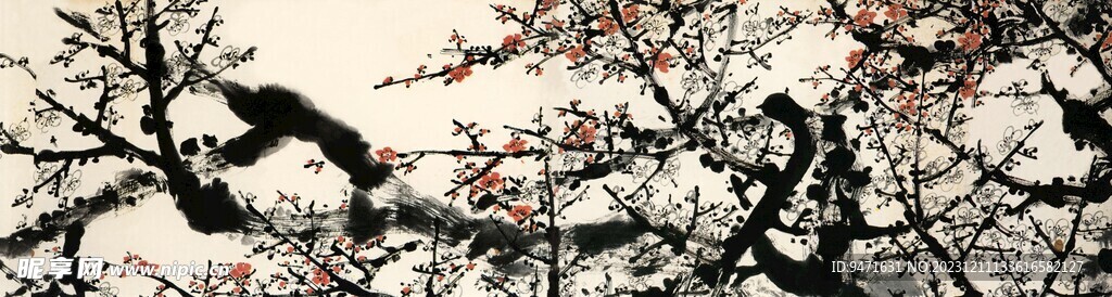 關(guān)山月作品天香贊