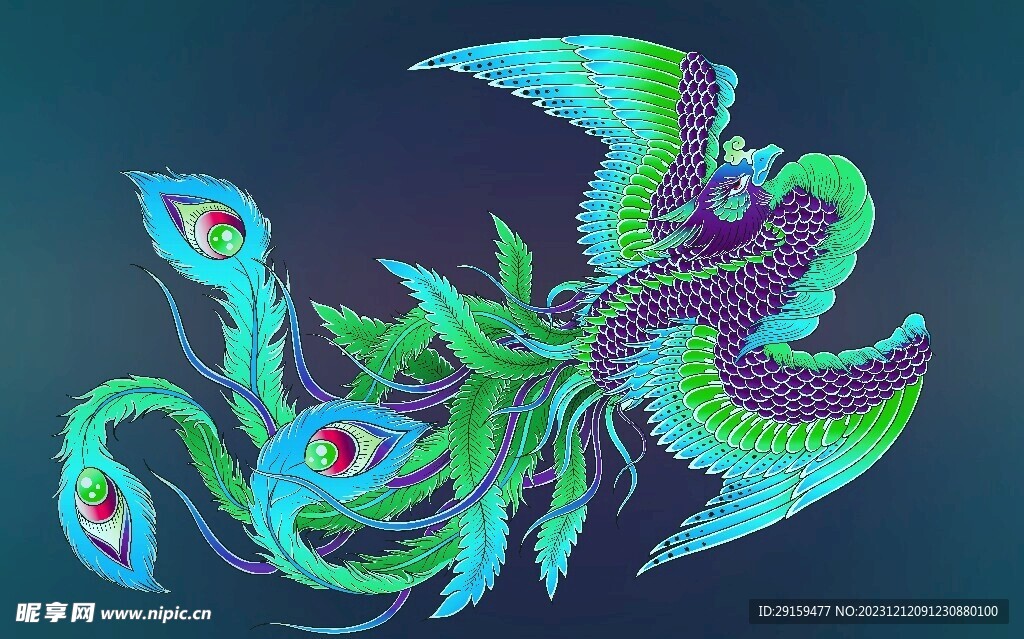          國潮鳳凰