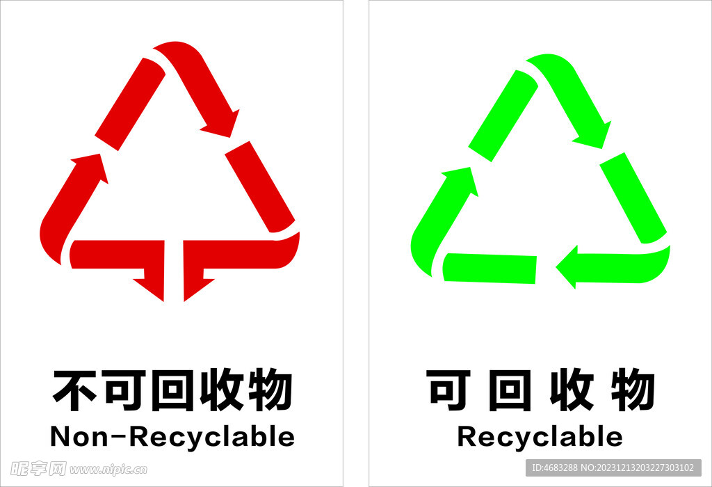 回收标识