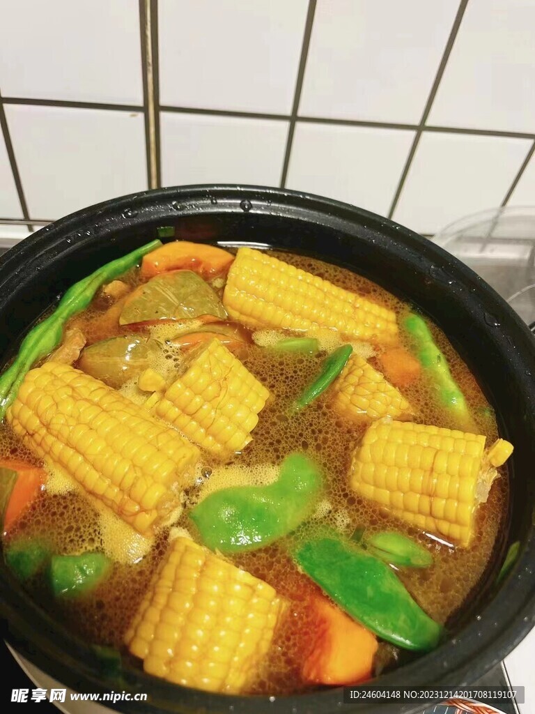 排骨炖豆角