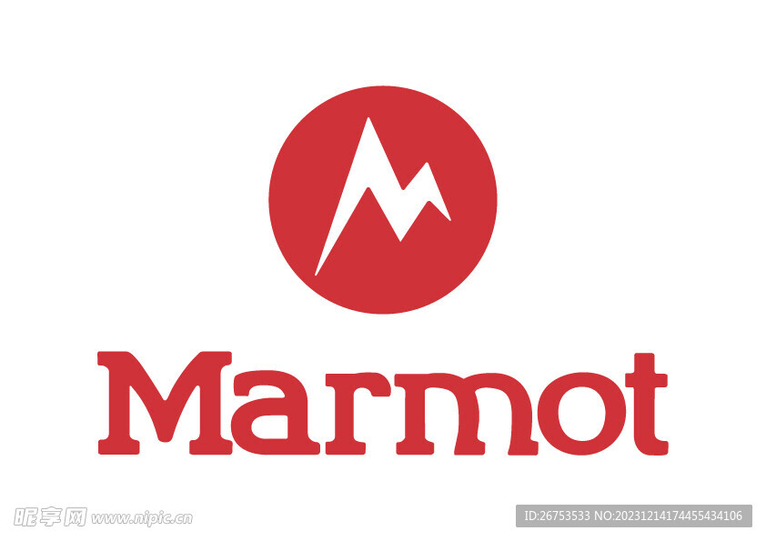 Marmot 土拨鼠 标志