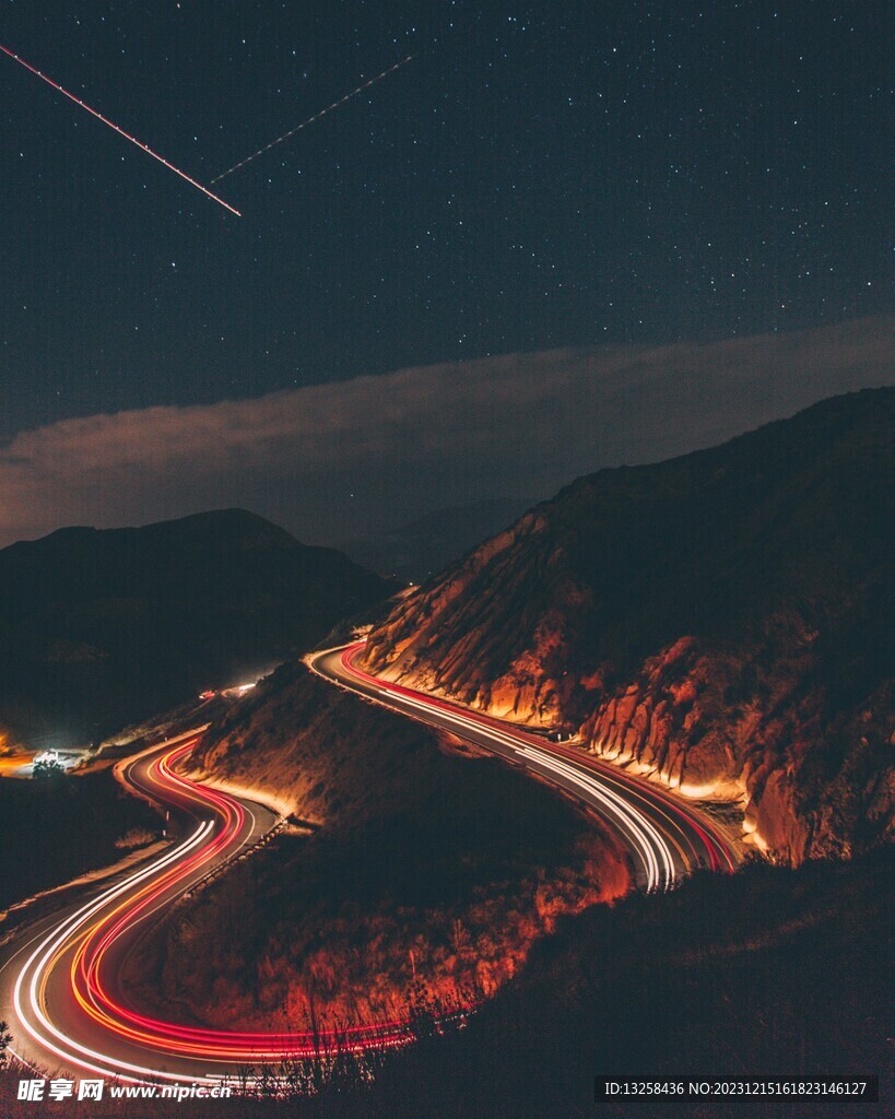 公路夜景