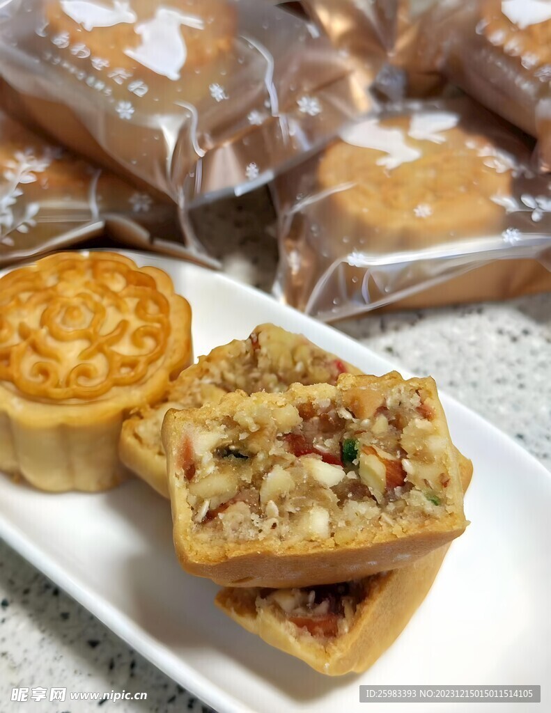 堅果月餅