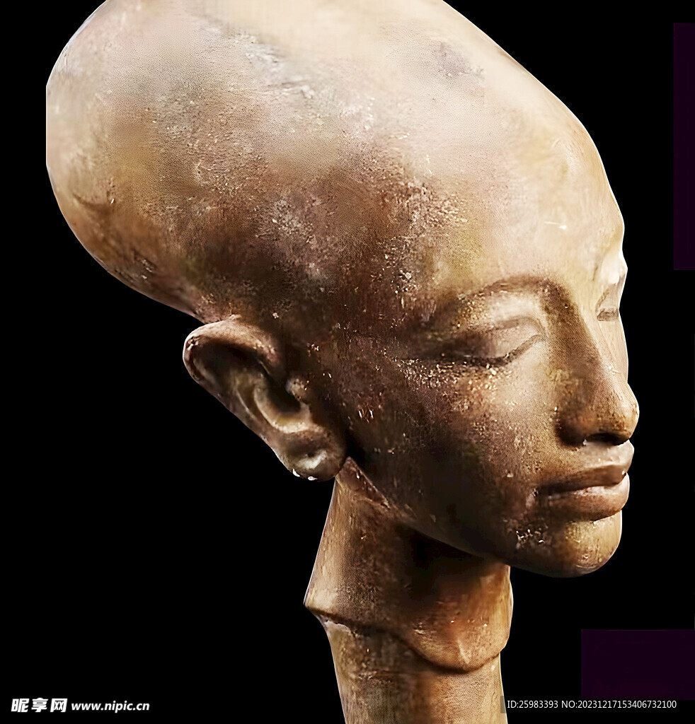 古埃及女王雕塑