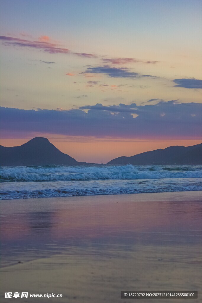 夕陽晚霞圖片