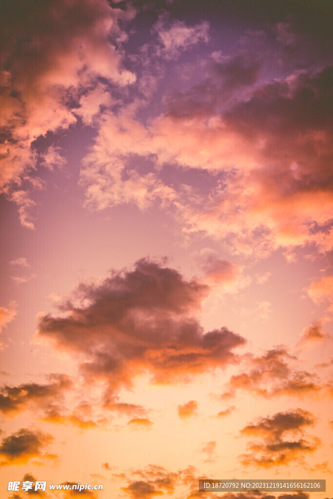 夕陽晚霞圖片