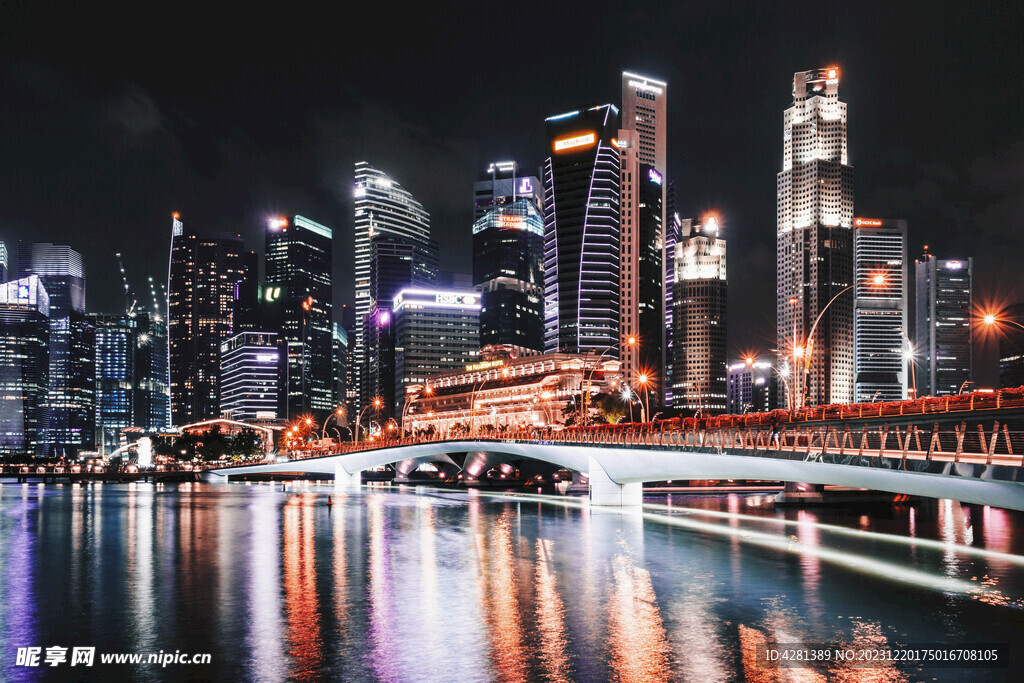 新加坡海湾之夜