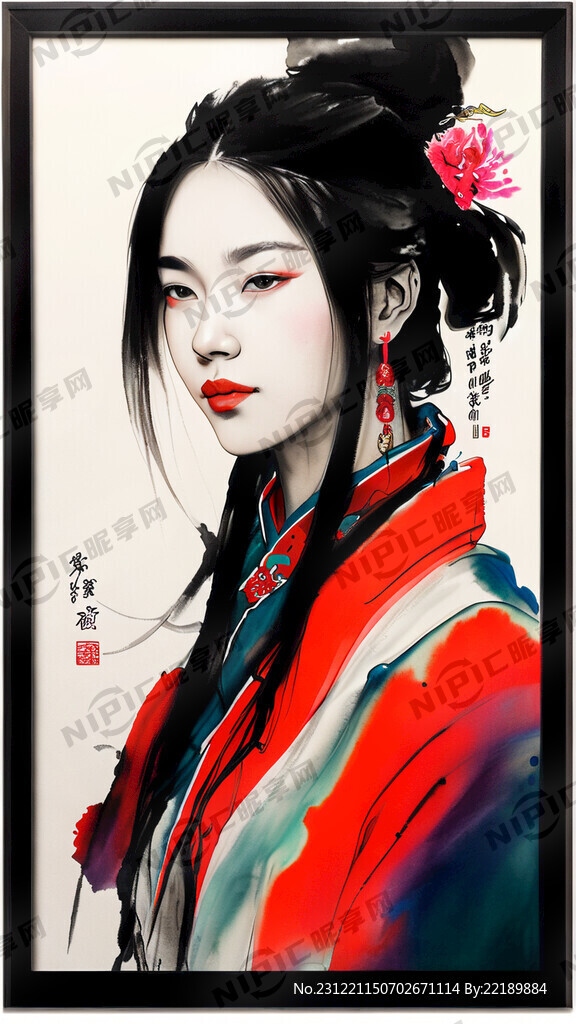 我的人像畫