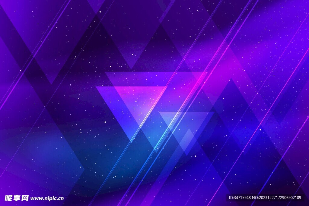 紫色发光科技线条背景
