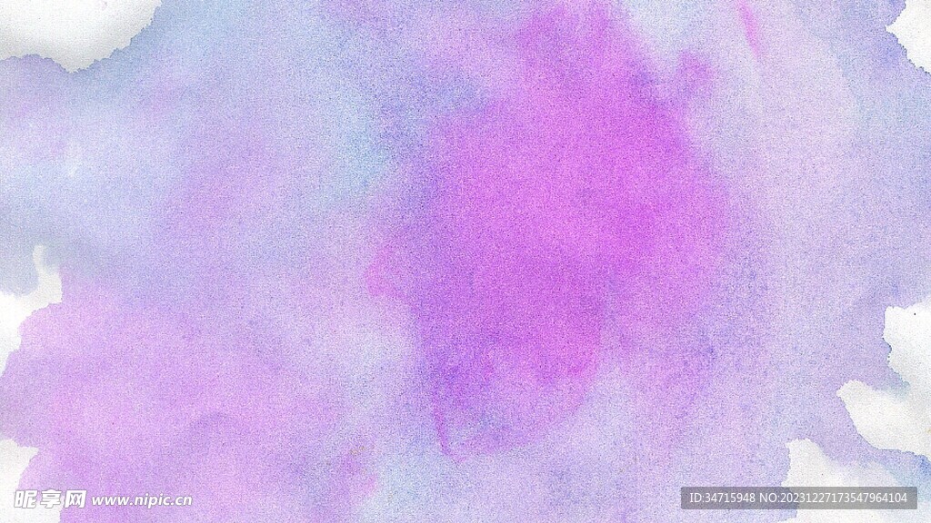 紫色水彩水粉宣纸背景