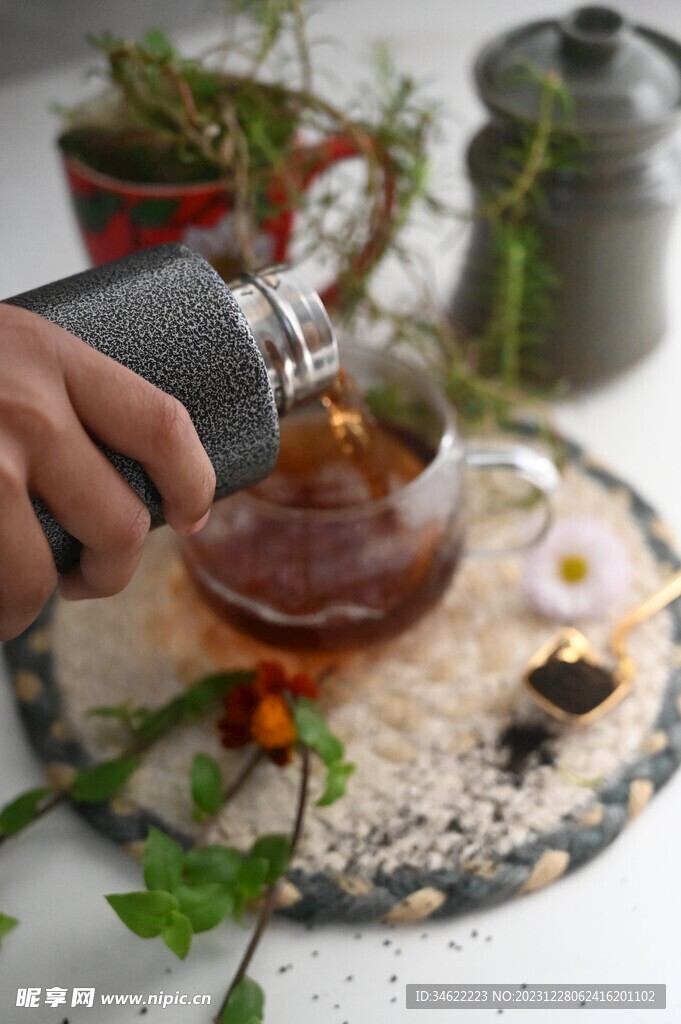 續茶