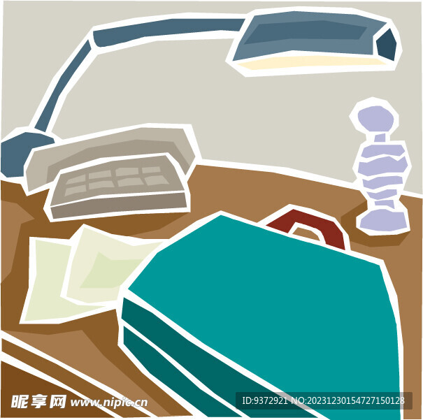 美式復古家居插畫