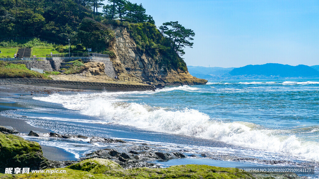 海浪波浪圖片