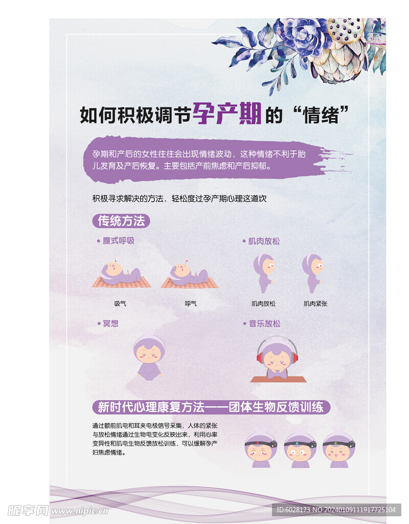 如何積極調節孕產期的情緒