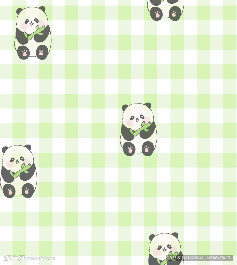 熊猫包竹
