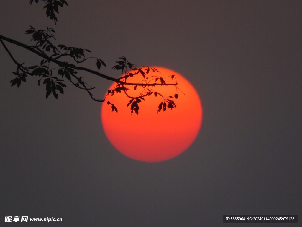 夕陽晚霞圖片