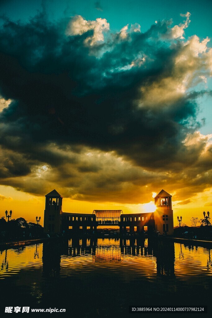 夕陽落日?qǐng)D片