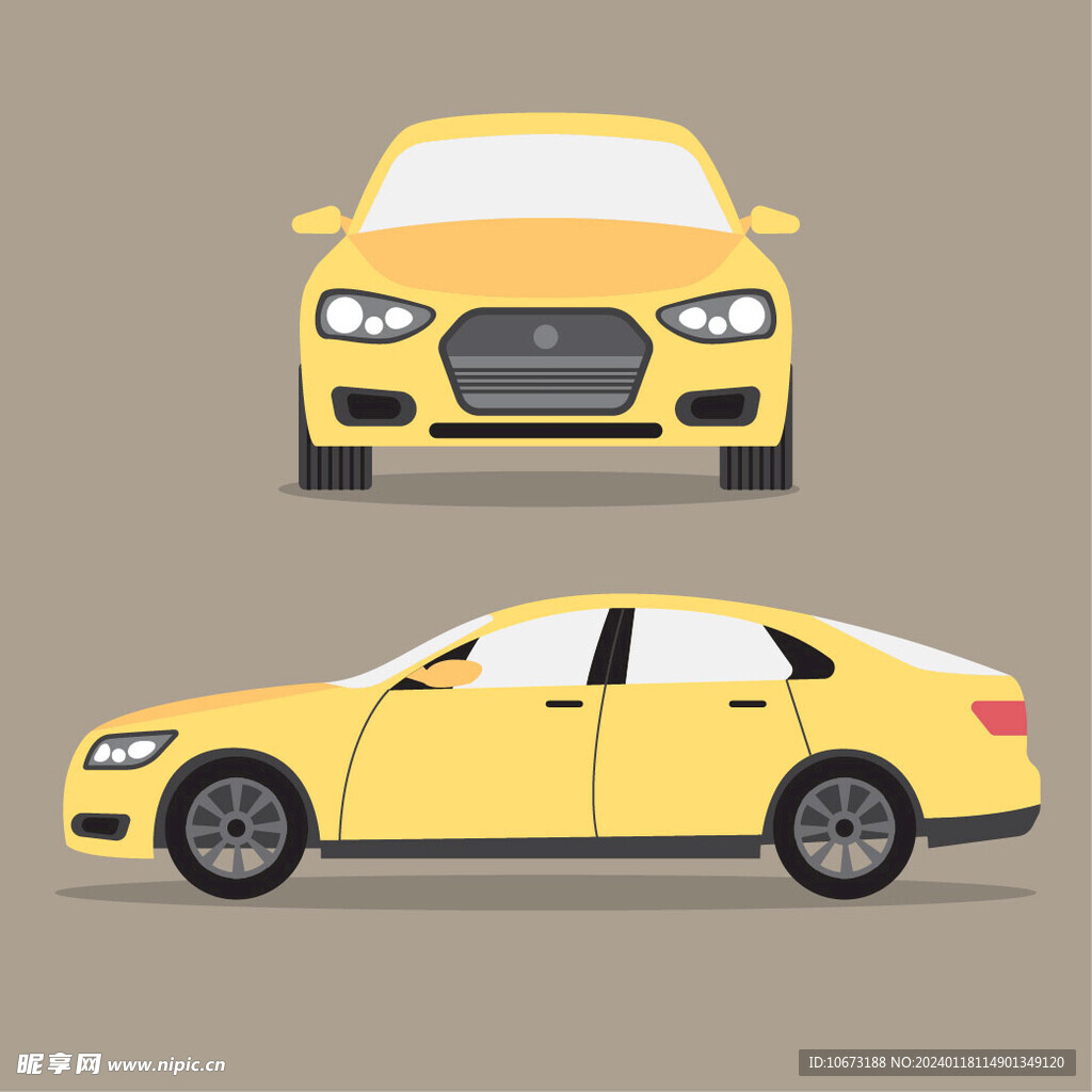 車輛不同視角