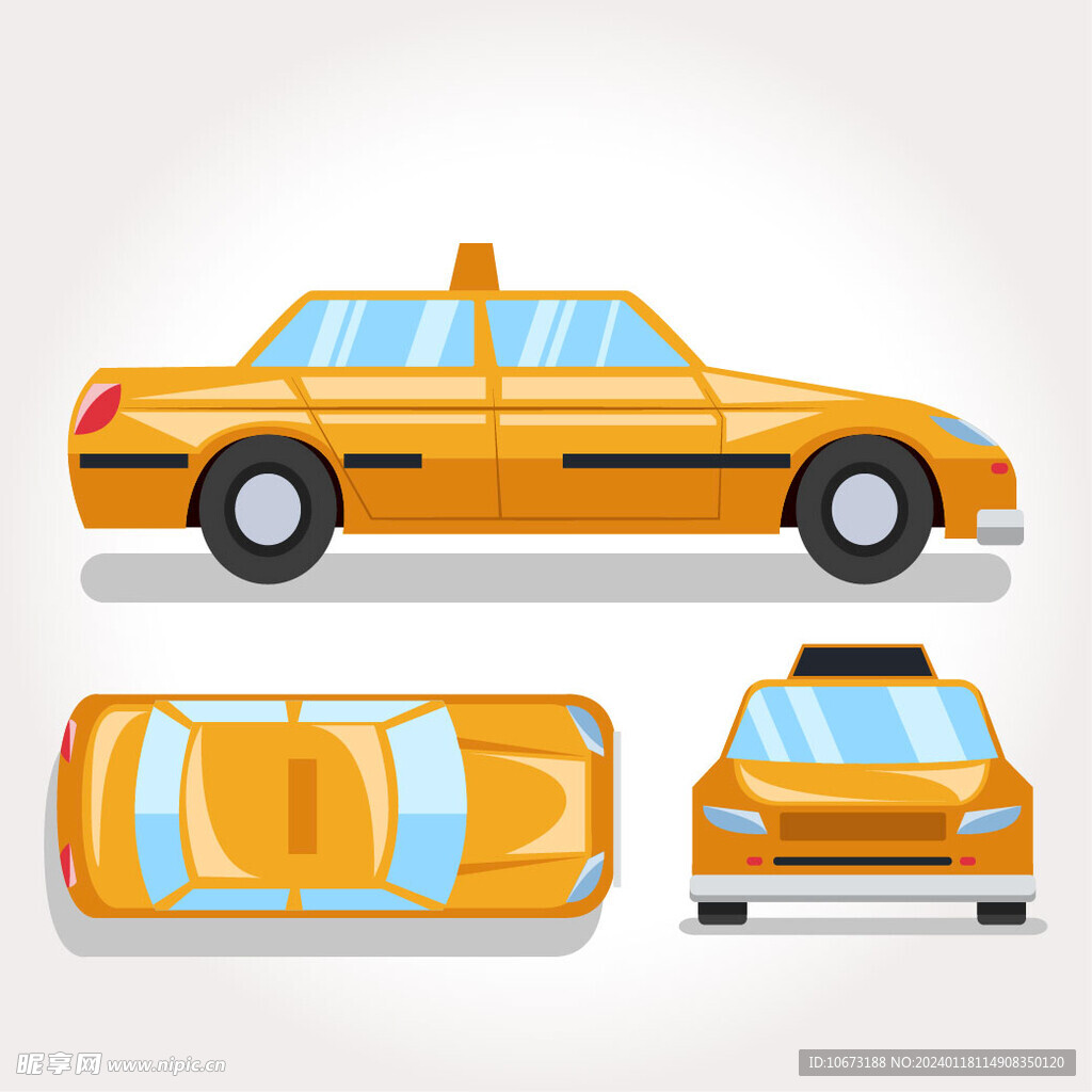 車輛不同視角