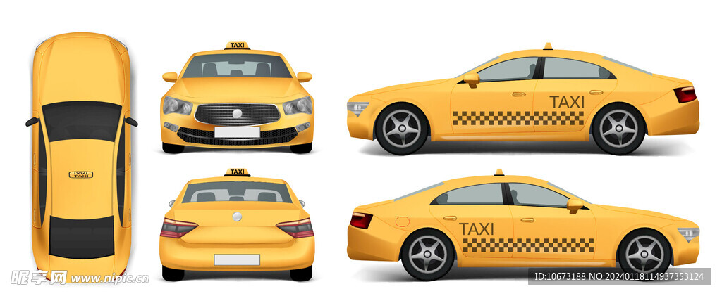 車輛不同視角