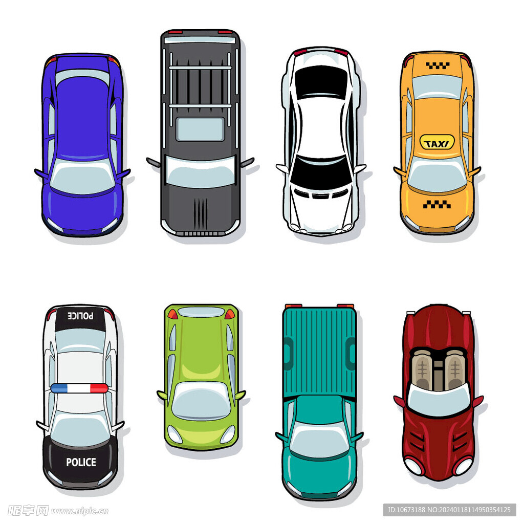 車輛俯視圖