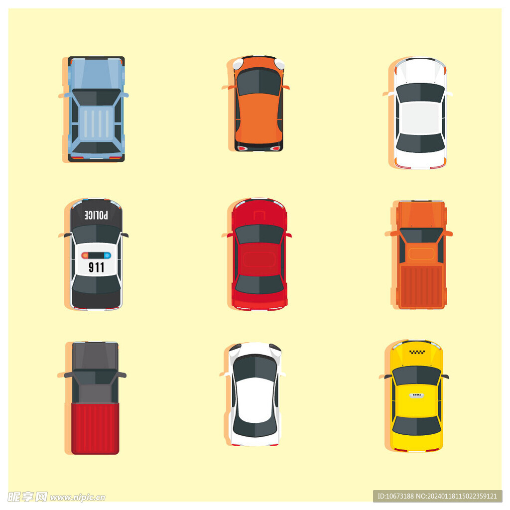 車輛俯視圖