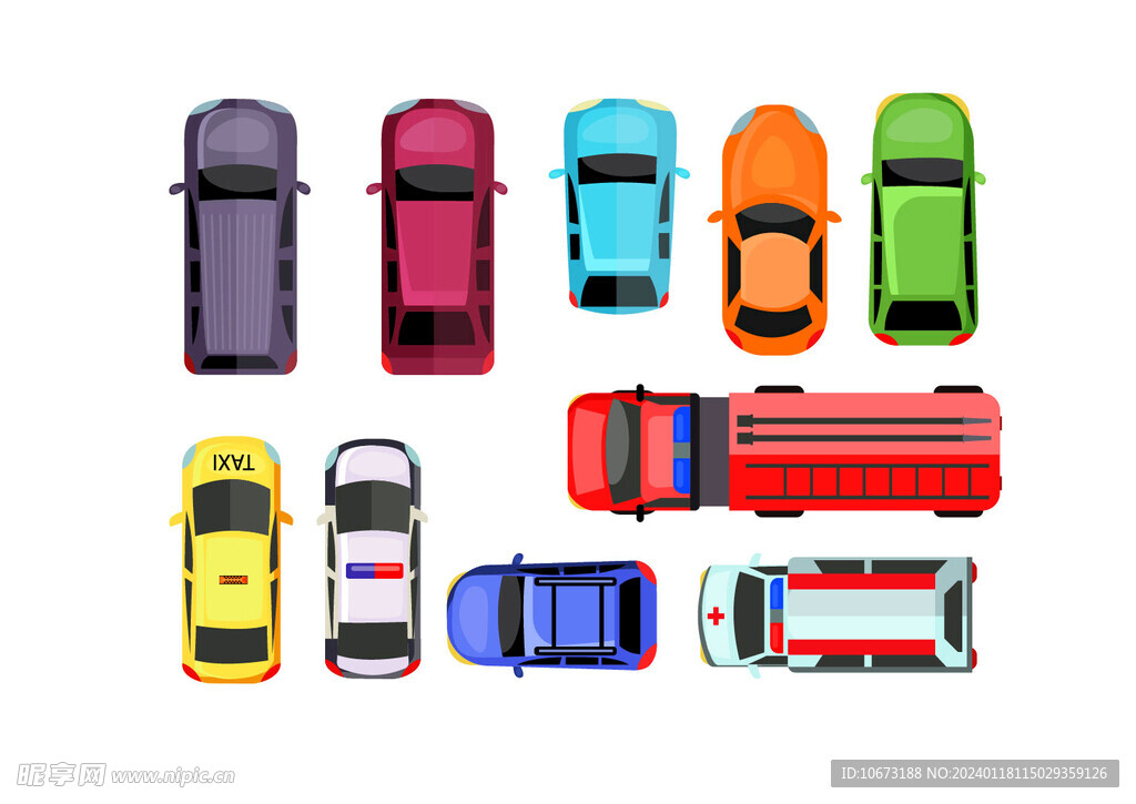 車輛俯視圖