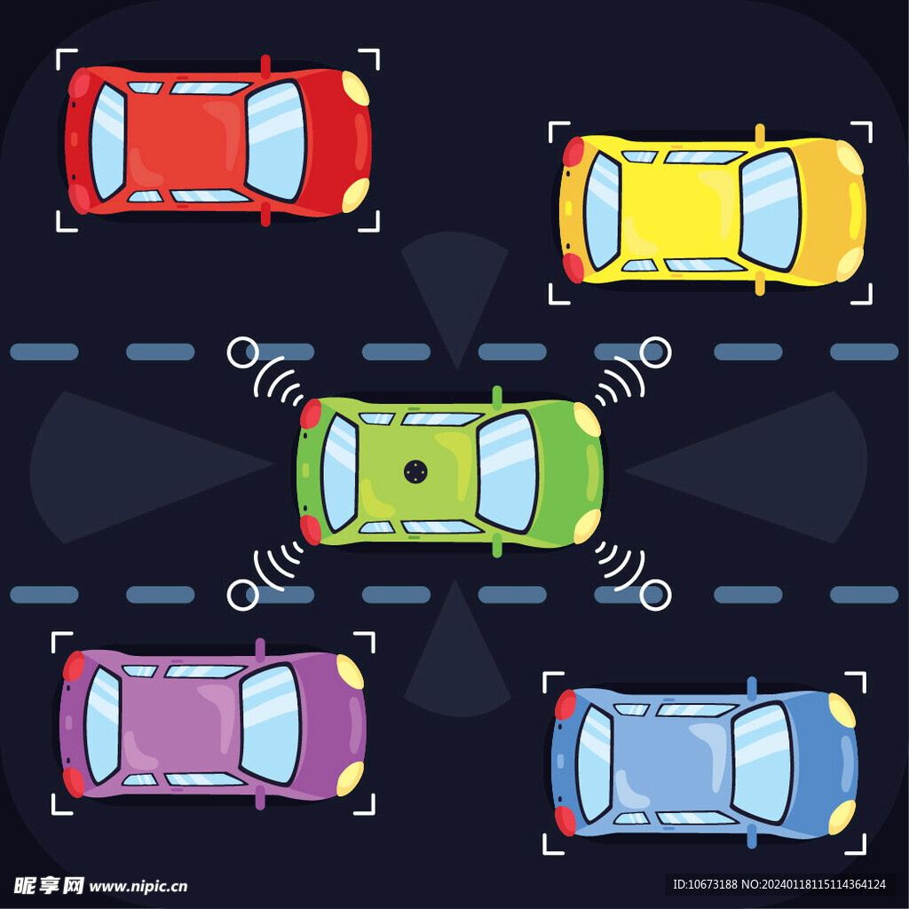 車輛俯視圖