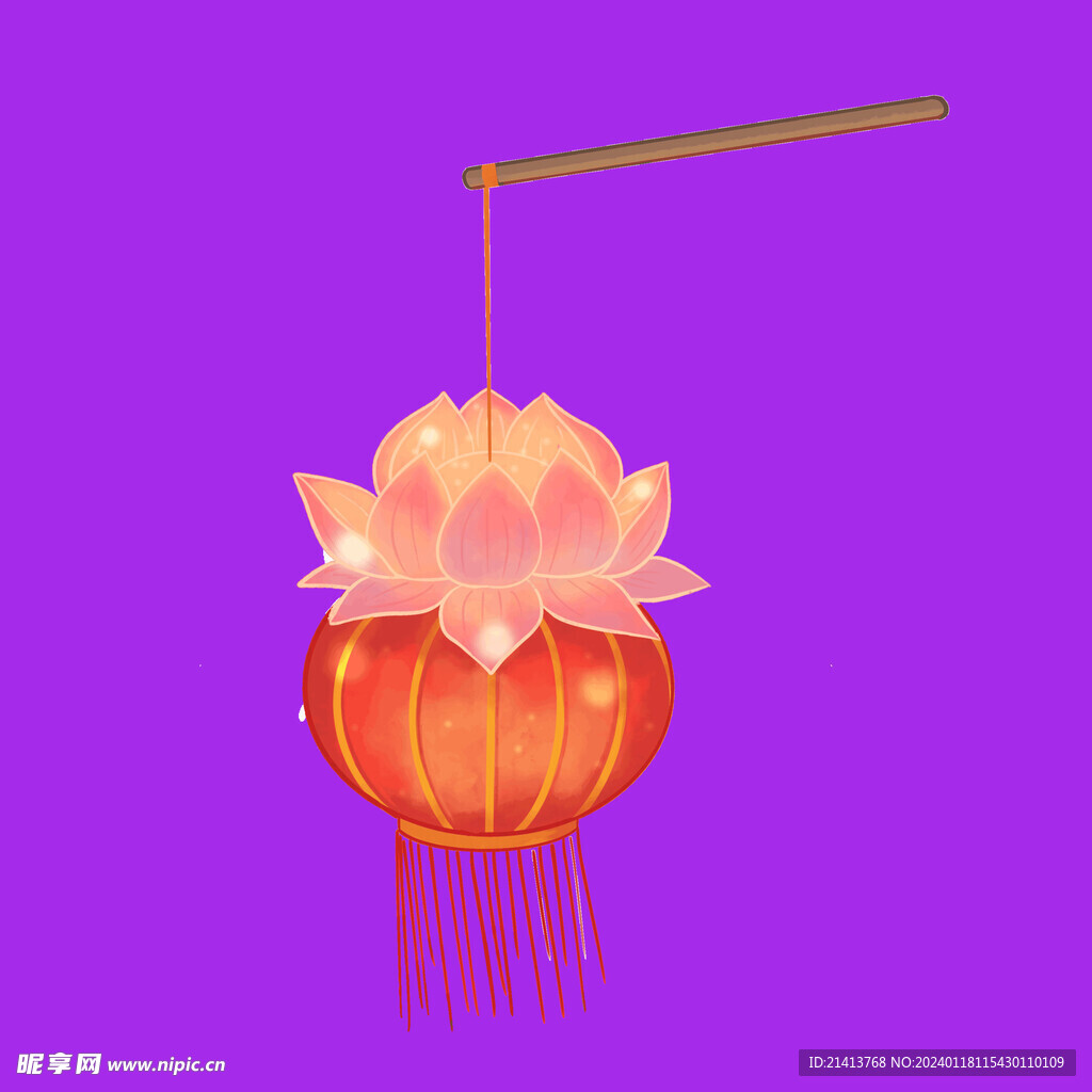手繪花燈燈籠