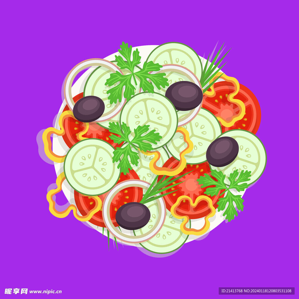 手繪美食佳肴
