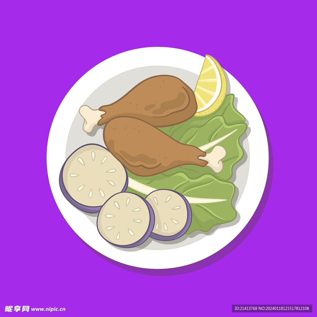 手繪美食佳肴