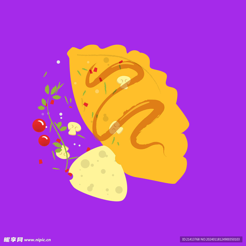 手繪美食佳肴