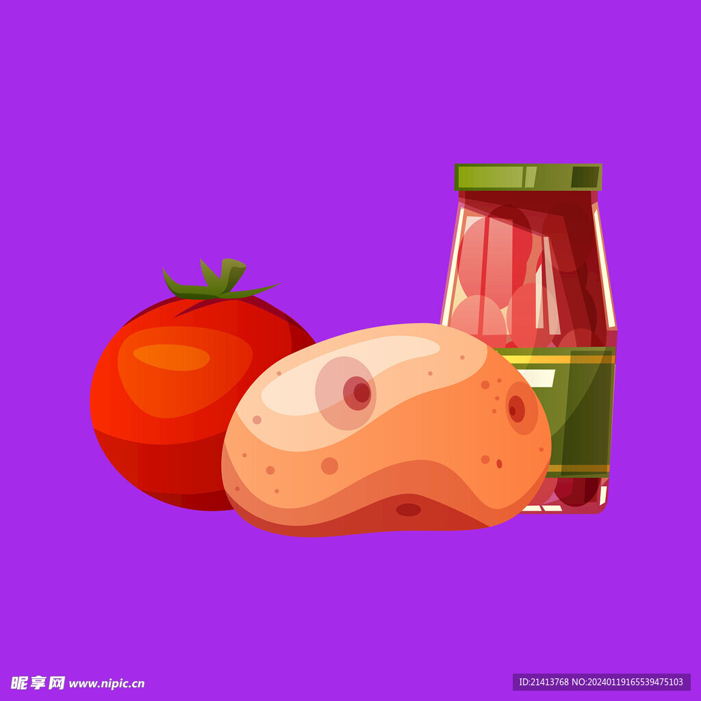 土豆蔬菜素材