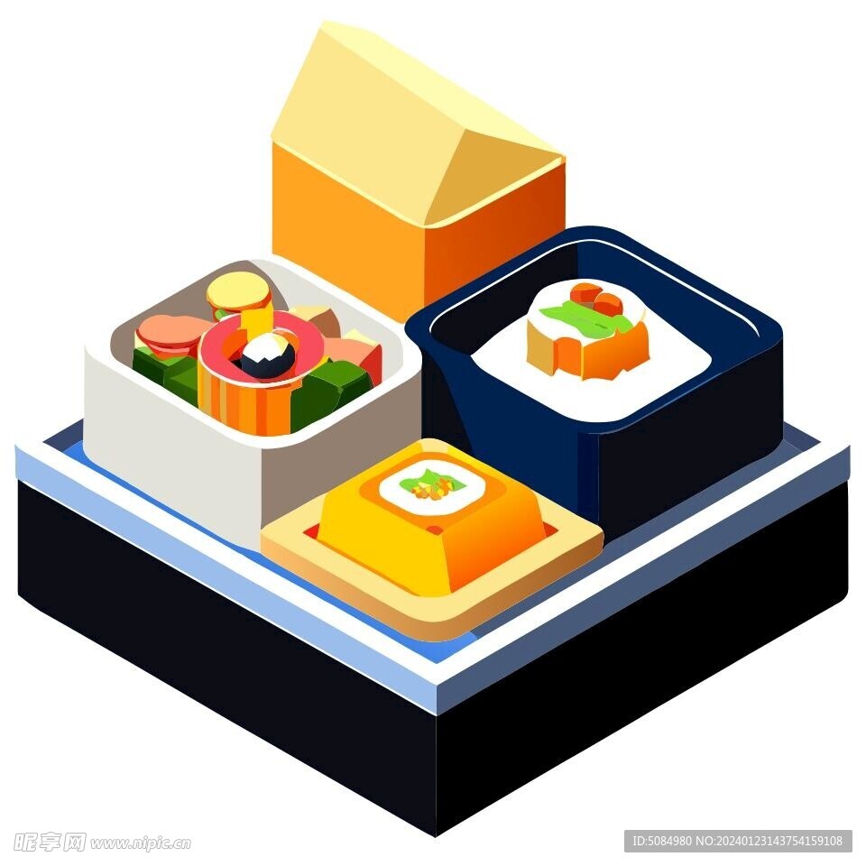 3D食物寿司