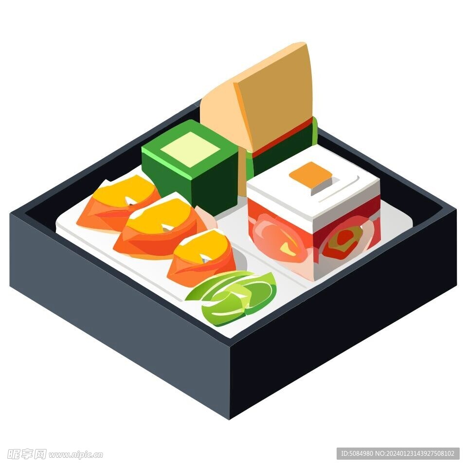 3D食物寿司
