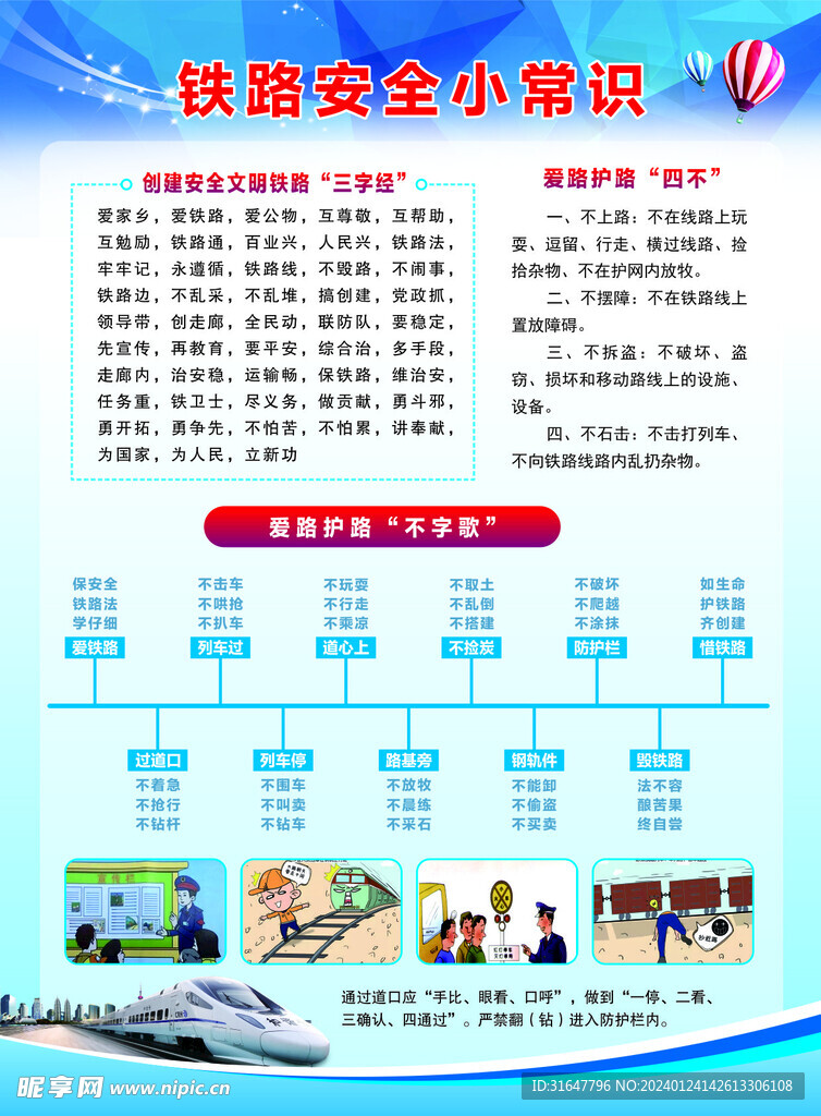 鐵路安全小常識