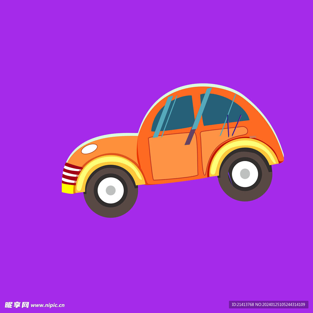 手繪動(dòng)畫汽車 
