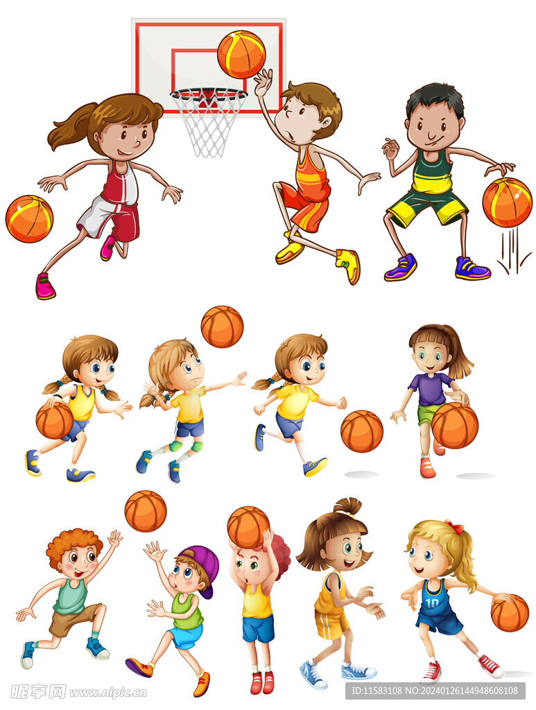 儿童篮球