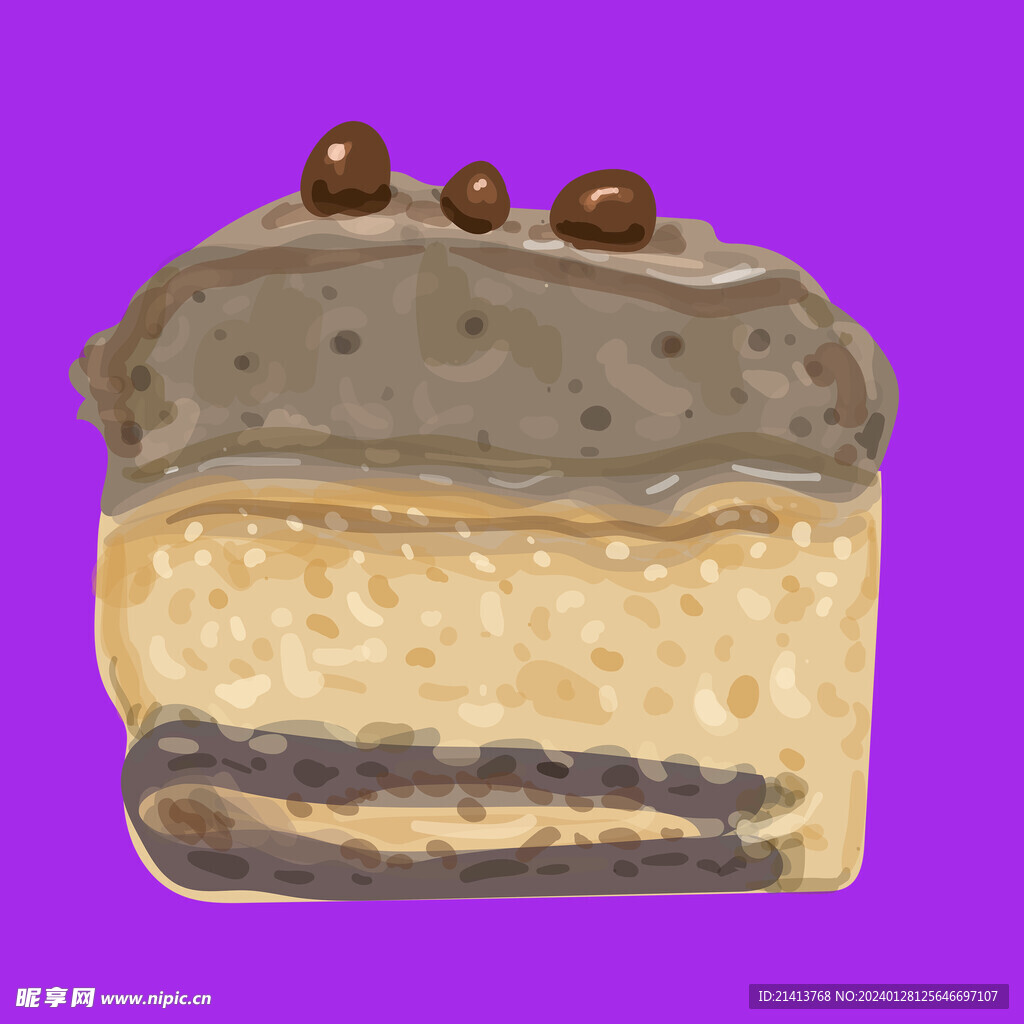 手繪蛋糕甜點(diǎn)