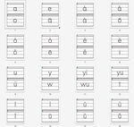 小学语文一年级上册拼音字母