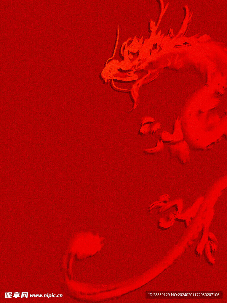 龍紋背景 