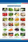 蔬菜原材料验收标准